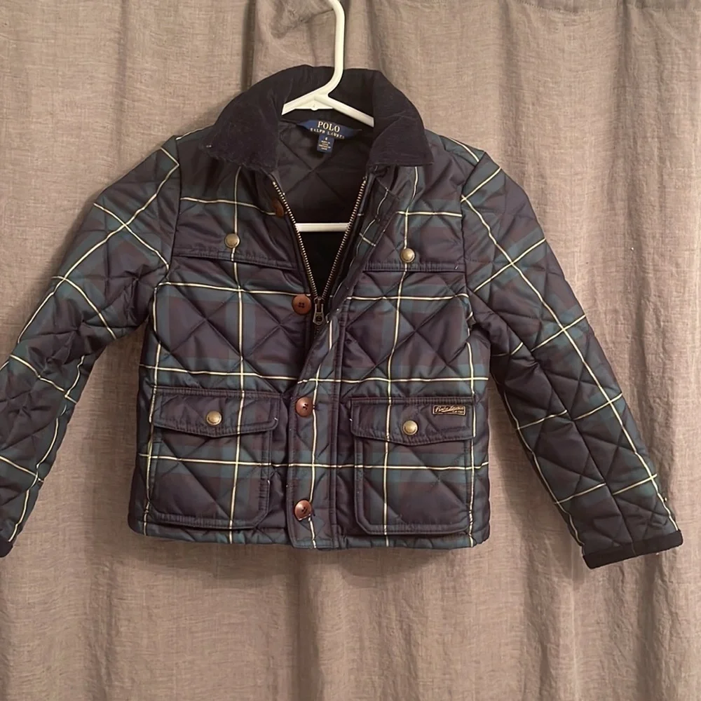 Ralph Lauren polo tartan barn jacket SZ 6​​​​​​​​​​​​​​​